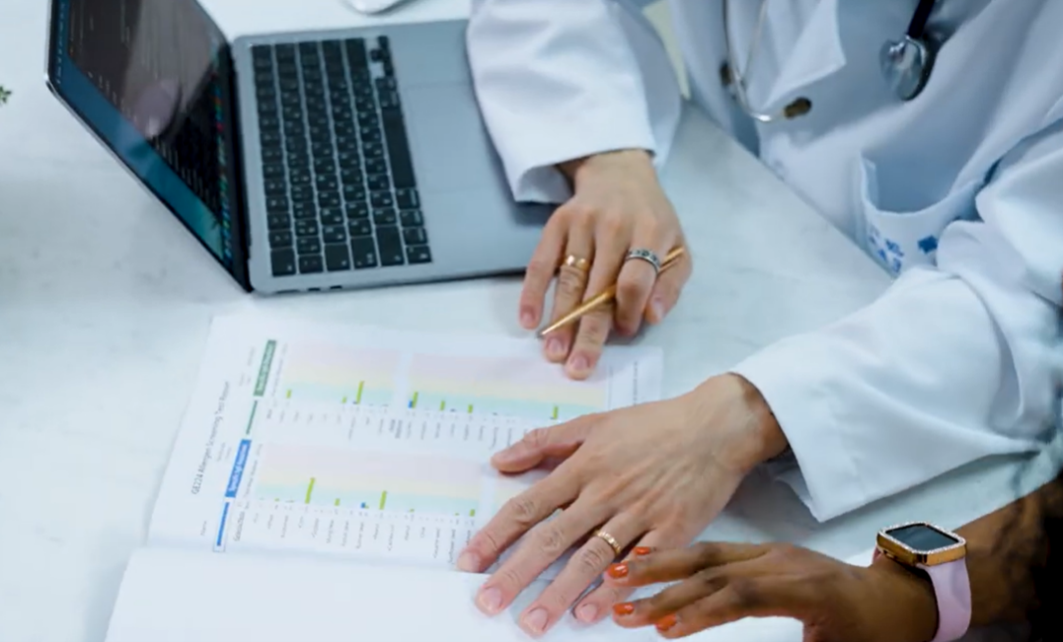 過敏原檢測報告解說｜醫療專業人員進行備孕與健康管理諮詢